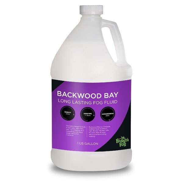 Backwood Bay Long Lasting Fog Machine Fluid - 1 Gallon